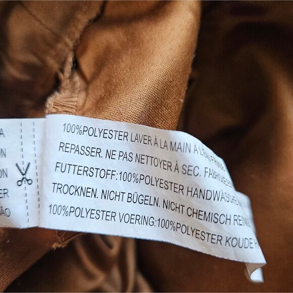 Forever 21 Khaki Faux Suede Skorts Size Medium - Picture 8 of 8